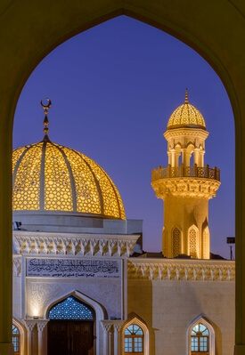photography locations in Oman - Ali Musa Mosque, Muscat