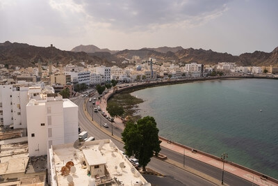 photography spots in Oman - Views from Mutrah Fort (قلعة مطرح)