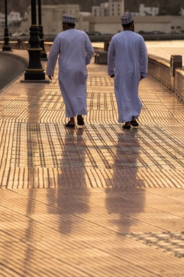 Oman photos - Corniche Walk, Muscat