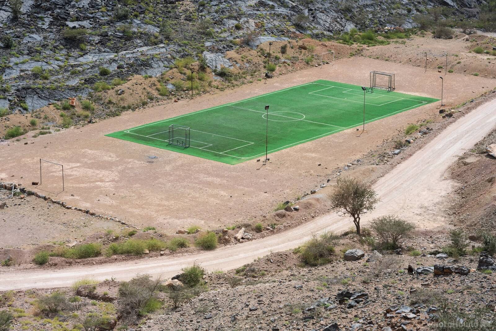 Image of Football field in the middle of nowhere by Luka Esenko