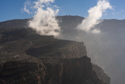 Oman photo locations - Jebel Shams Viewpoint