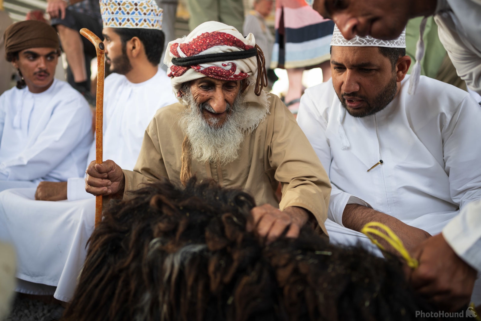 Image of The Goat Market in Nizwa, Oman by Luka Esenko