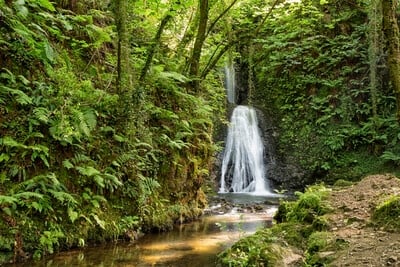 pictures of the Isle of Man - Spooyt Vane Waterfall