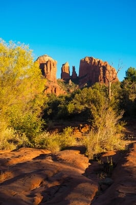 Arizona photo locations - View of Cathedral Rock