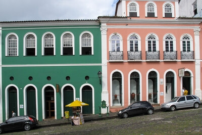 images of Brazil - Houses in Salvador da Bahia