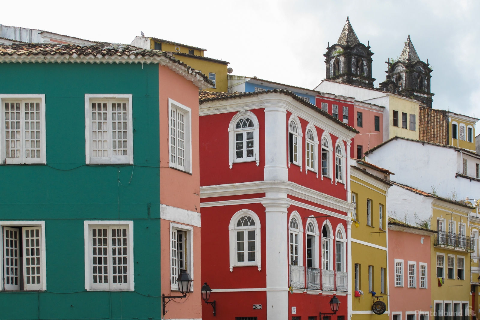 Image of Houses in Salvador da Bahia by Saša Jamšek