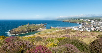images of the Isle of Man - Peel Castle