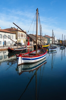 Emilia Romagna photo locations - Cesenatico Boats