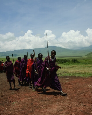 Maasai village
