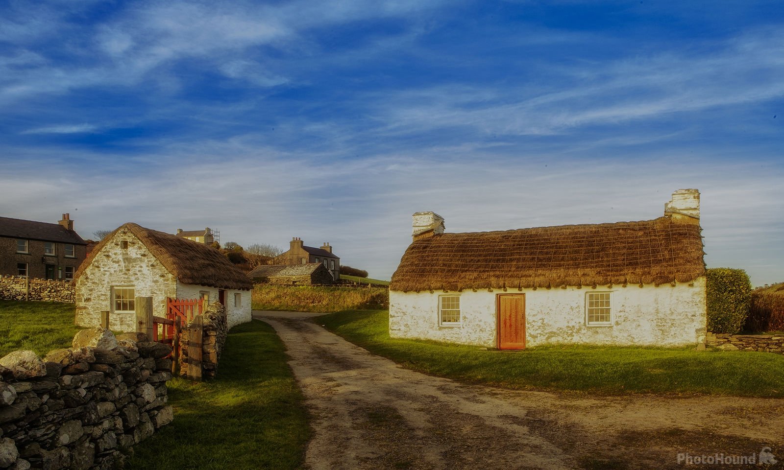 Image of Cregneash Village by David Silvester