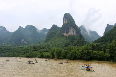 photo spots in China - Li River Cruise