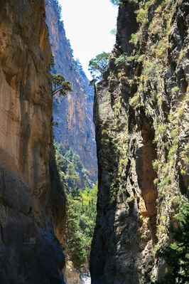 Iron Gate in Samaria Gorge