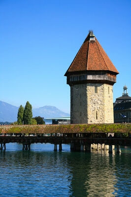 photos of Switzerland - Kapellbrücke (Chapel Bridge), Lucerne