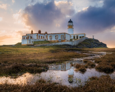 The weather doesn't really matter at this spot as every visit creates an opportunity for amazing photos. This photo was captured right in front of the lighthouse just after a very rainy weekend.