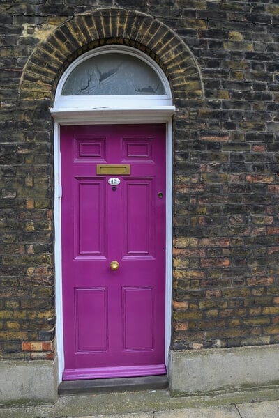 Roupel Street Door