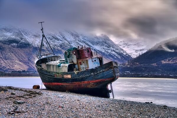 The Old Boat of Corpach