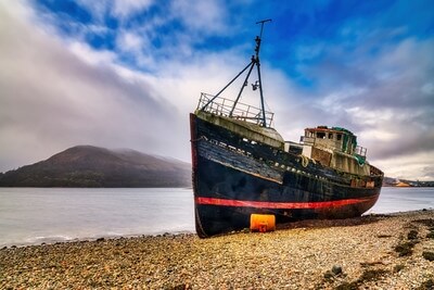 The Old Boat of Corpach