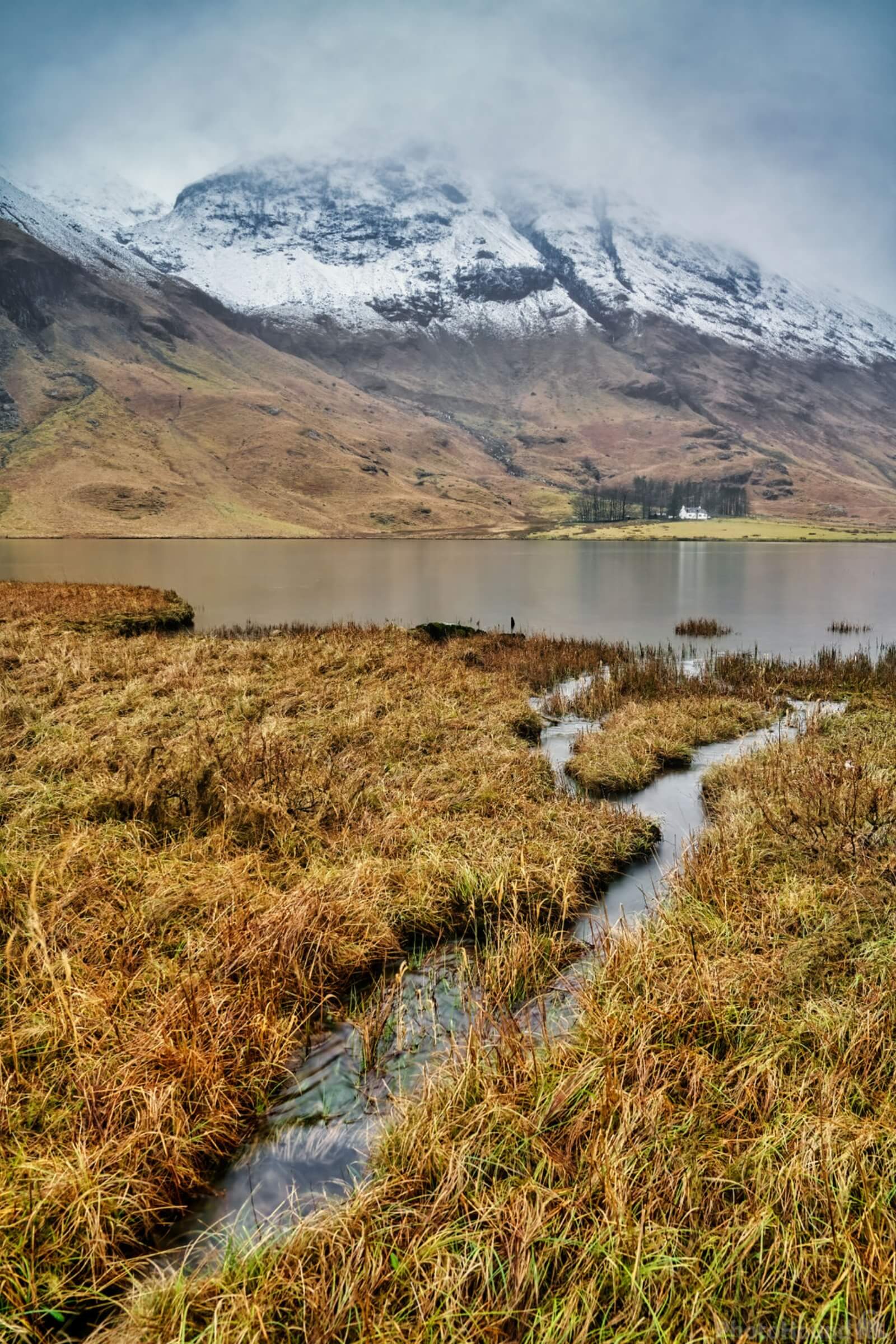 Image of Loch Achtriochtan by Peter Zalabai
