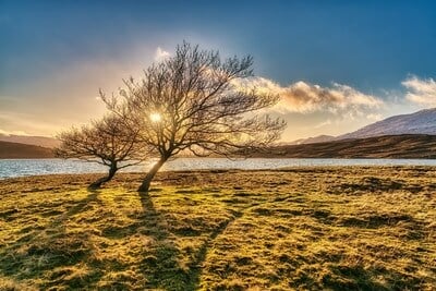 photography locations in Scotland - Loch Tulla (Beach)