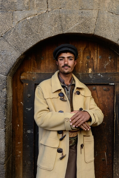 A portrait of Yemeni man