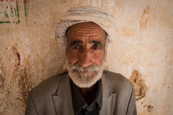 Old Yemeni man , Hababah, Yemen