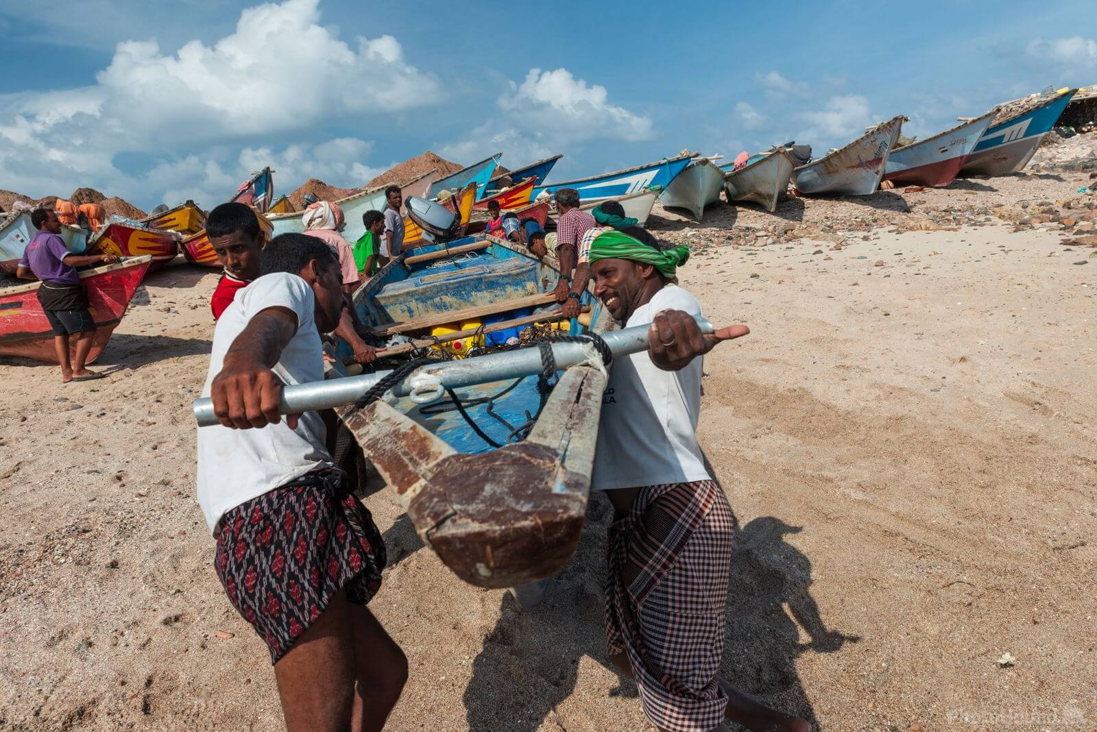 Image of Fishing Boats, East Socotra by Luka Esenko