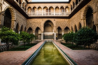 instagram spots in Sevilla - Royal Alcazar of Seville