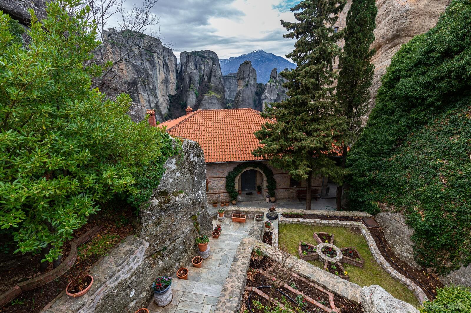 Image of Rousanou monastery by Dancho Hristov