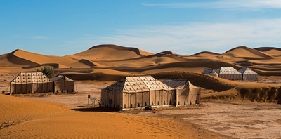 Zagora Province instagram spots - Erg Chigaga Desert Camp