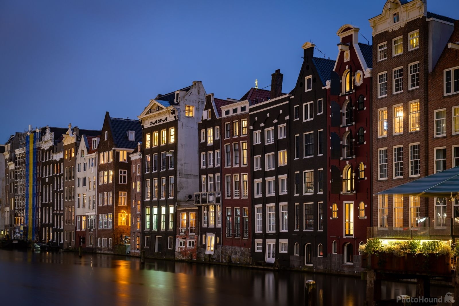 Image of Houses in the Damrak, Amsterdam by VOJTa Herout