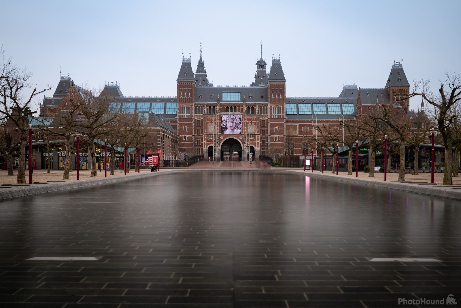 Image of Rijksmuseum Reflecting Pool by VOJTa Herout