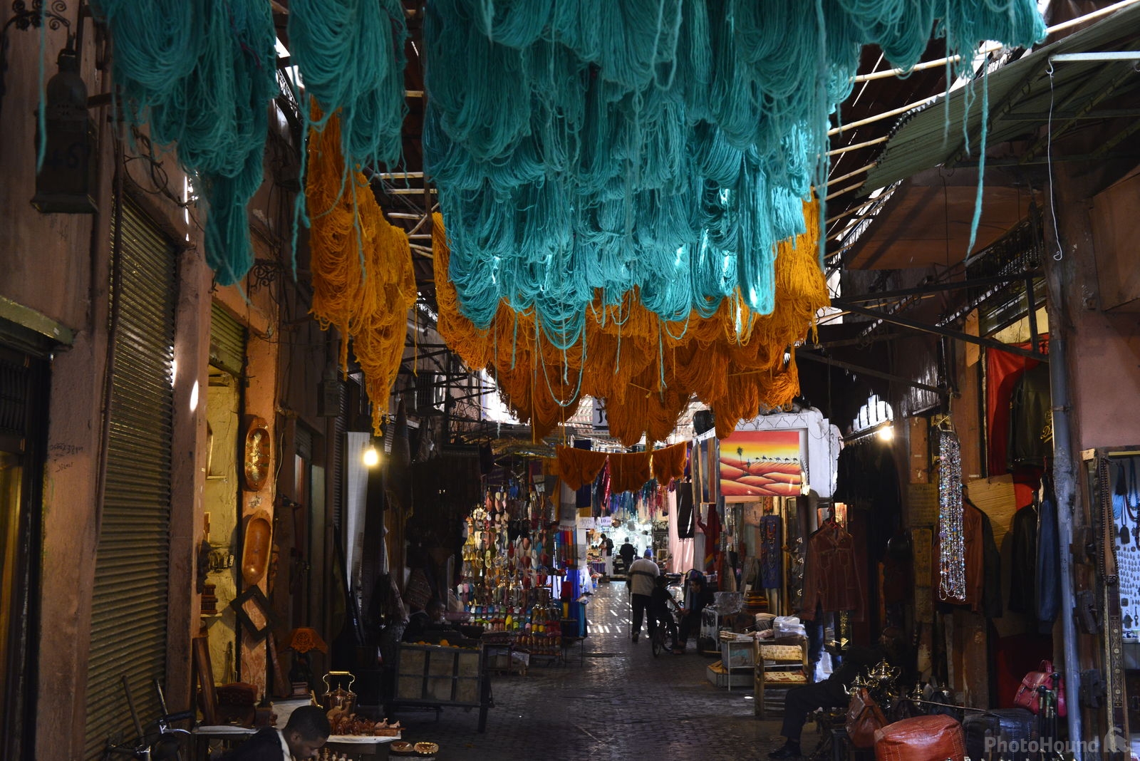 Image of Souks of Marrakech by Wayne & Lyn Liebelt