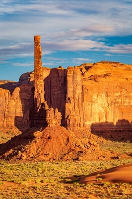 Picture of Totem Pole - Monument Valley - Totem Pole - Monument Valley