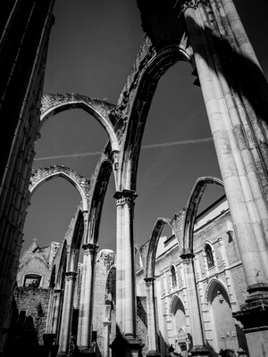 photos of Lisbon - Carmo Convent Ruins