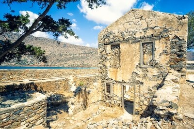 photos of Greece - Spinalonga Island and fortress