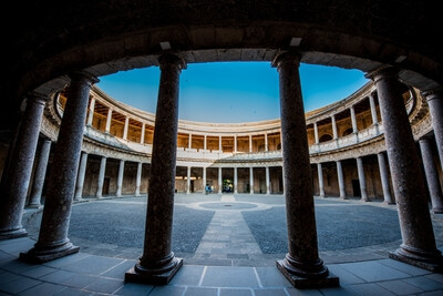 Courtyard of the Palace of Carlos V