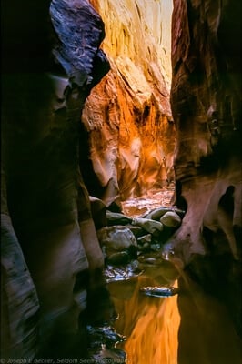 Utah photography spots - Dry Fork Narrows