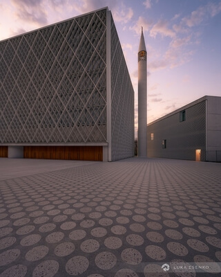 pictures of Slovenia - Ljubljana Mosque