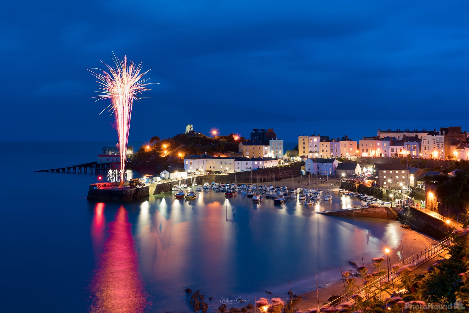Image of Tenby Harbour - The Norton Viewpoint by Mathew Browne