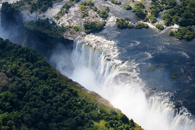 Zimbabwe images - Victoria Falls from Above