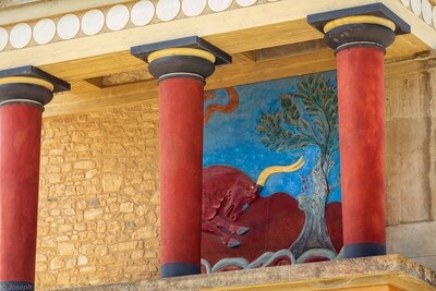 photography spots in Greece - Knossos