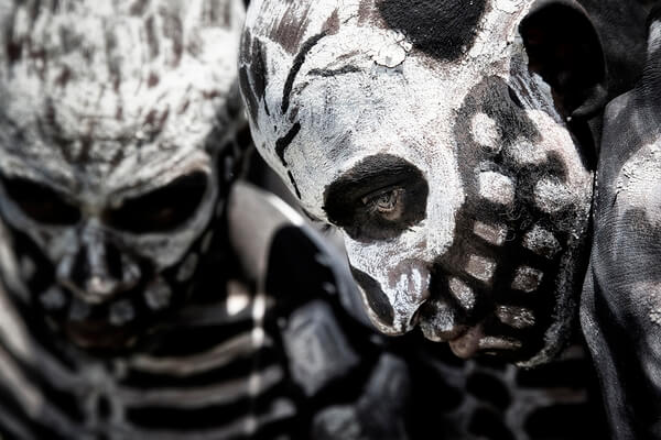 Chimbu Skeleton Faces