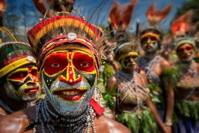 Papua New Guinea photography locations - Mount Hagan Cultural Festival