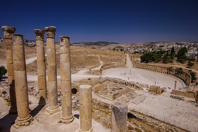 Jordan pictures - Roman ruins of Jerash