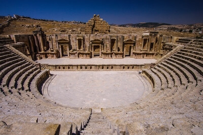 photos of Jordan - Roman ruins of Jerash