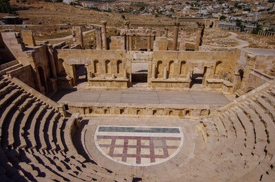 pictures of Jordan - Roman ruins of Jerash