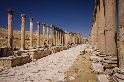 Jordan images - Roman ruins of Jerash