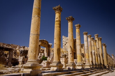 images of Jordan - Roman ruins of Jerash