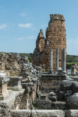 Towers of the Hellenistic Gate