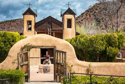 New Mexico photography spots - El Santuario de Chimayo - Exterior